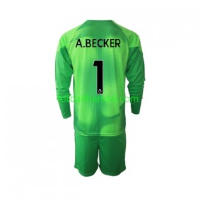 Barn Fotballdrakter Keeper Liverpool Alisson Becker 1 Tredje 2022-23 Langermet